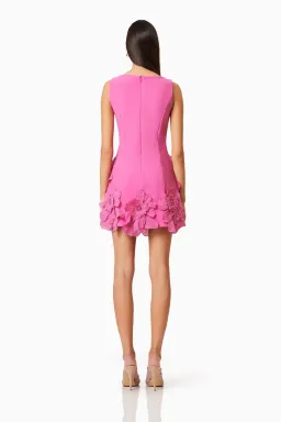 Elliatt Janelle Mini Dress in Pink Size AU 14  for rent on The Volte - image 5