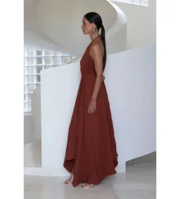 L'Idee Boheme Gown Terracotta Size AU 8 for rent on The Volte - image 3