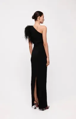 Rachel Gilbert Elcie Gown Black Size 10 for rent on The Volte - image 2