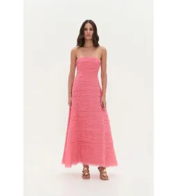 Aje Soundscape Maxi in Guava Pink Size AU 10 for rent on The Volte - image 1