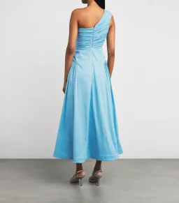 Rachel Gilbert Banksia Midi Dress Blue Size AU 10 for rent on The Volte - image 2