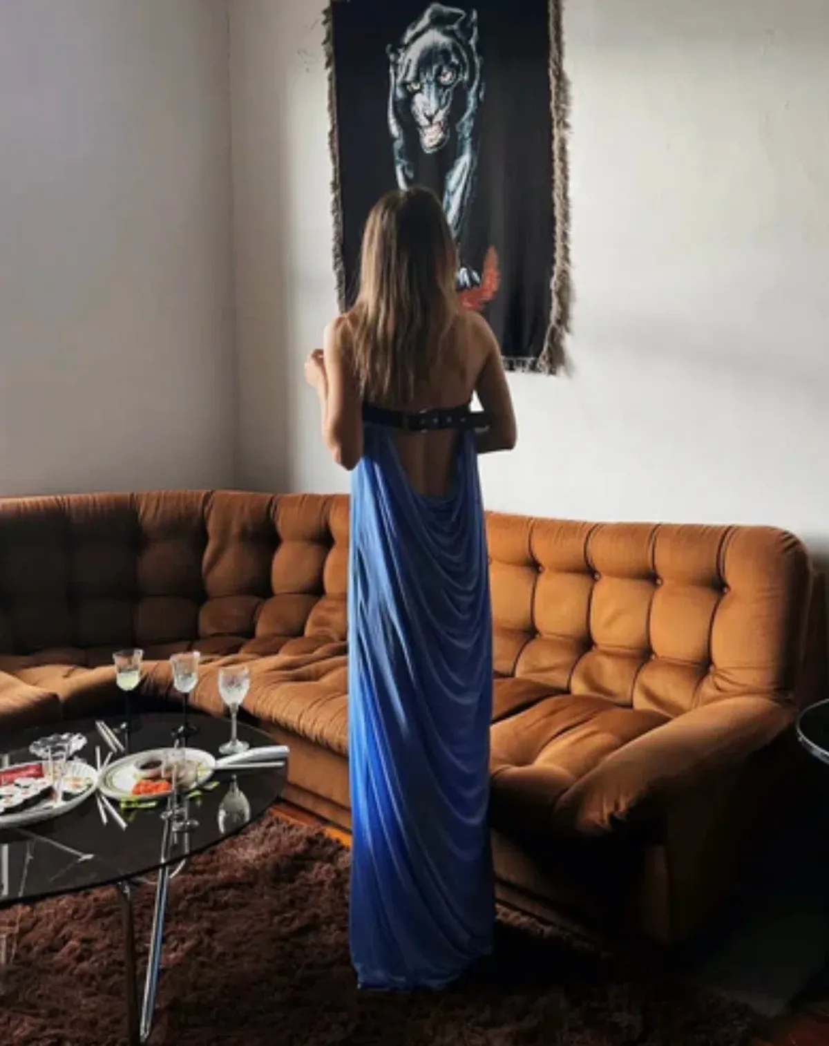 Rat & Boa Antonie Maxi Dress Blue Size XXS/XS (AU 4-8) - Image 5