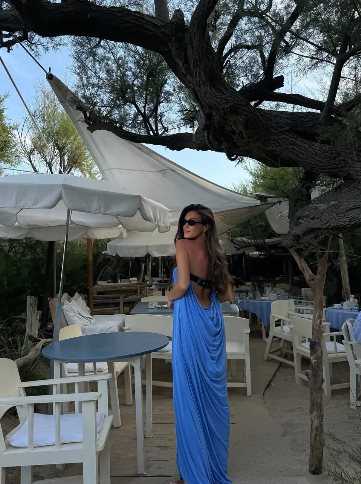 Rat & Boa Antonie Maxi Dress Blue Size XXS/XS (AU 4-8) - Image 2
