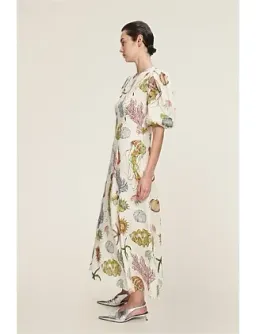 Alemais Sea Midi Dress Size 8 for rent on The Volte - image 2