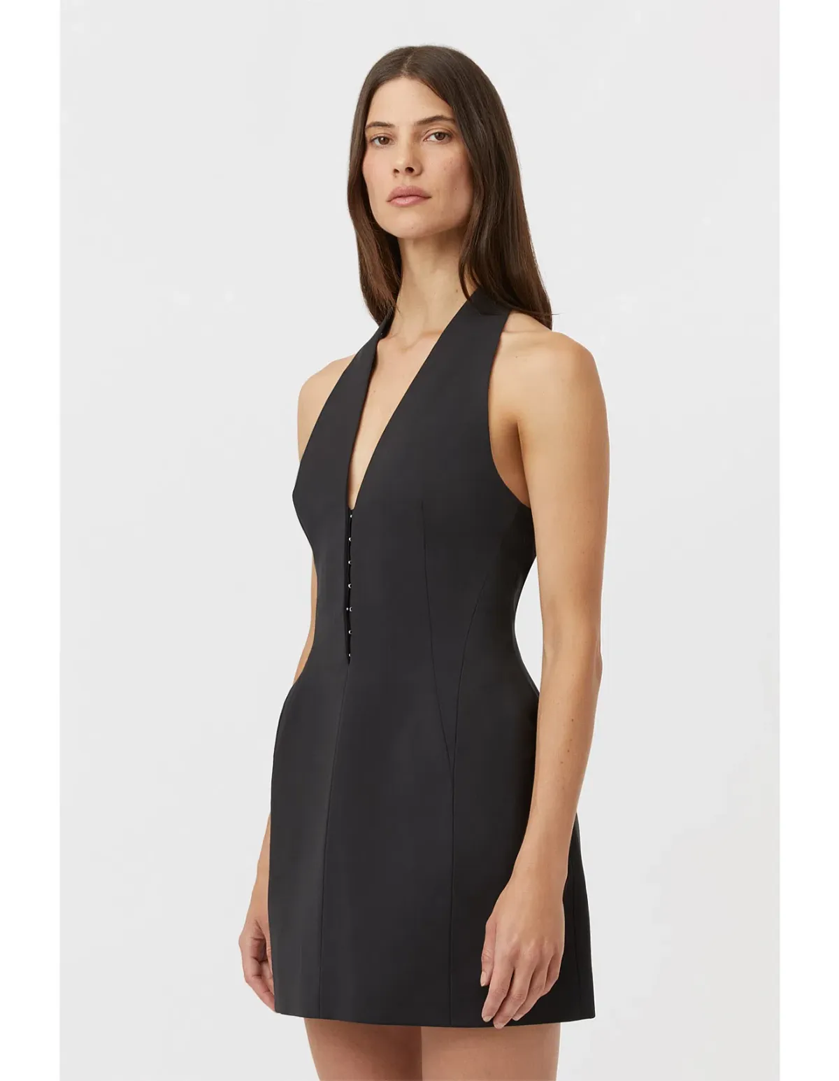 Camilla and Marc Petra Mini Dress in Black Size AU 12 - Image 2
