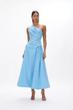 Rachel Gilbert Banksia Dress Blue Size 2 / AU 10 for rent on The Volte - image 1