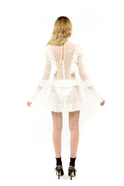 ALICE By Alice McCall Cecilia  Mini Dress in White Size US 10/AU 14 for rent on The Volte - image 5