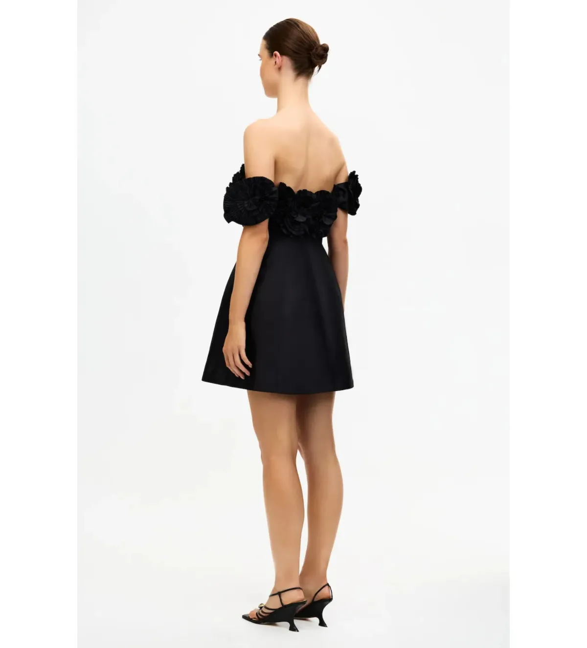 Acler Trusley Mini Dress Black Size 14 - Image 5