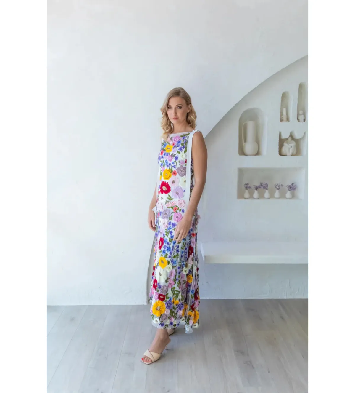 Rachel Gilbert Nya Gown in Floral Size AU 14 - Image 1