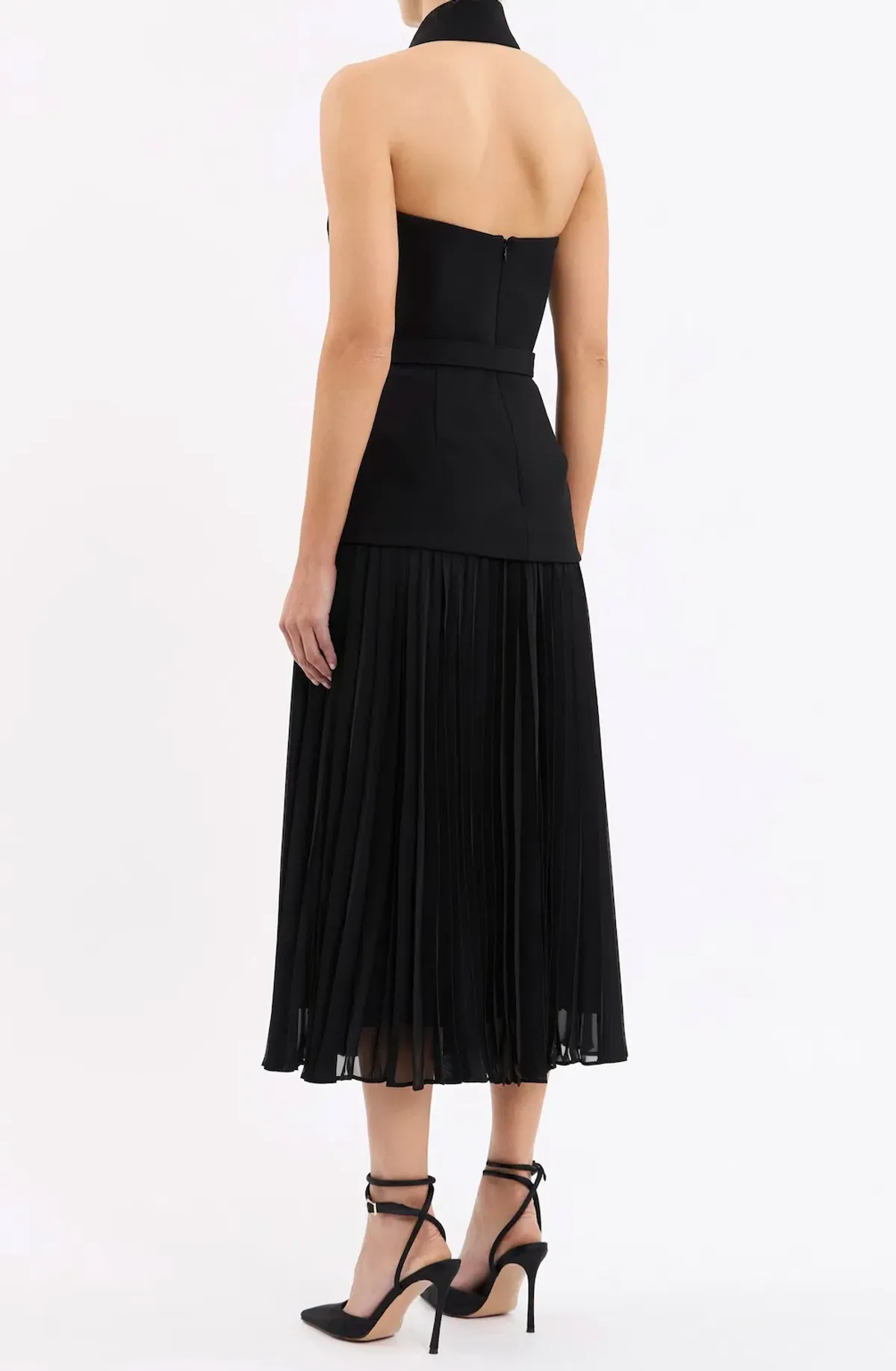 Rebecca Vallance Emma Midi Dress Black Size 10 - Image 2