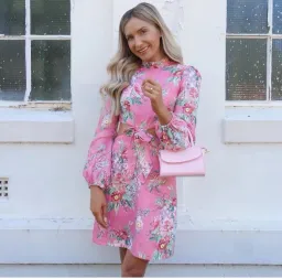 Zimmermann Bellitude Dress  Pink Size 0 /Au 8 for rent on The Volte - image 2
