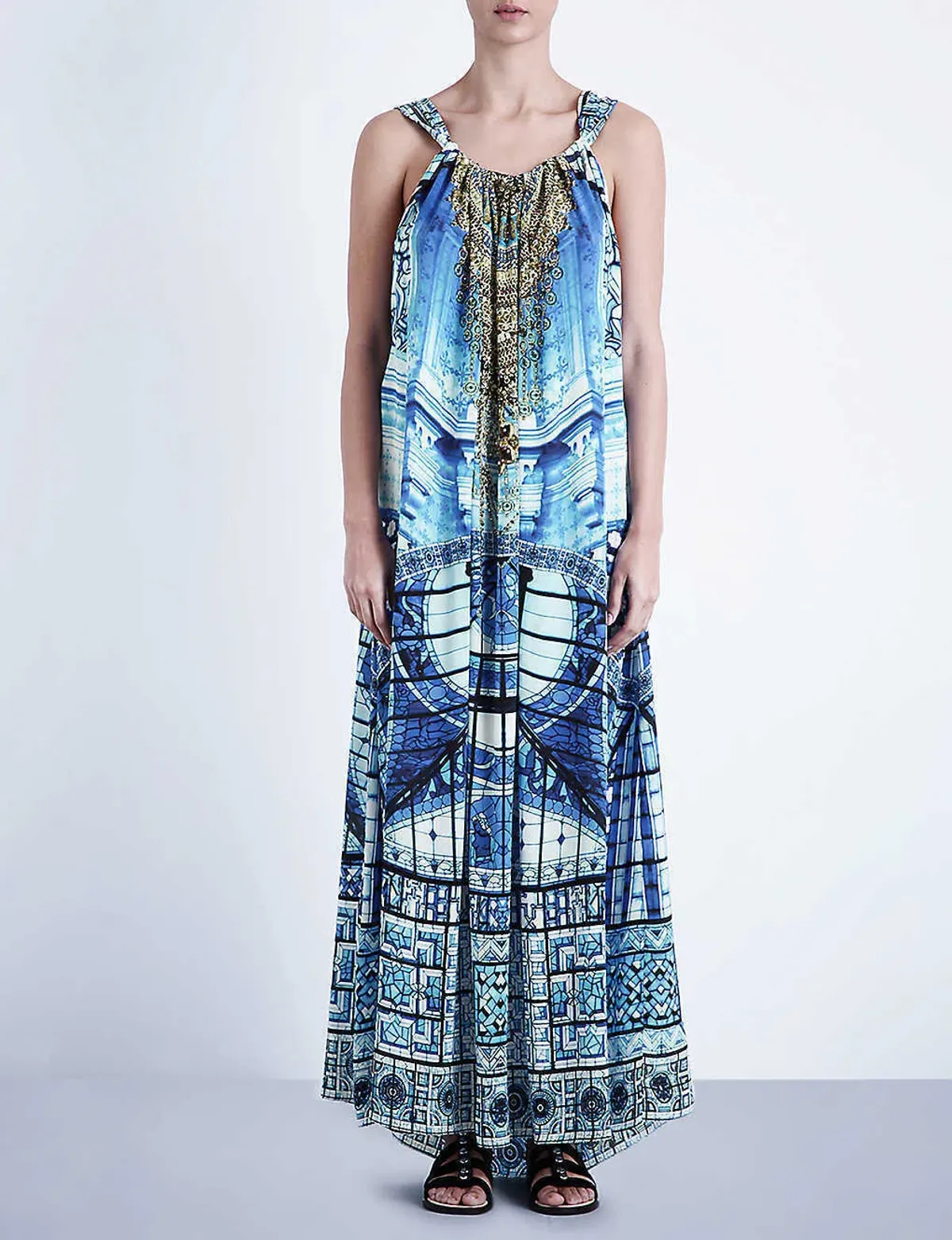 Camilla Power of Prayer Drawstring Dress One Size - Image 1
