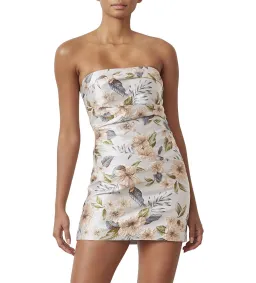 Bec & Bridge Fleurette Jacquard Mini Dress Floral Size AU 8 for rent on The Volte - image 2