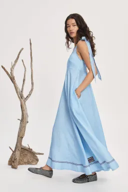 Alemias Donata Ballet Sundress Blue Size 4 for rent on The Volte - image 2