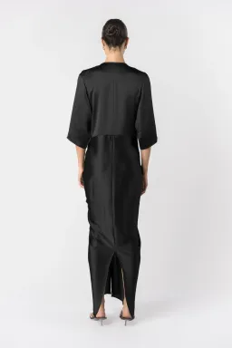 One Fell Swoop Alex Kimono Maxi Obsidian Size AU 10 for rent on The Volte - image 4