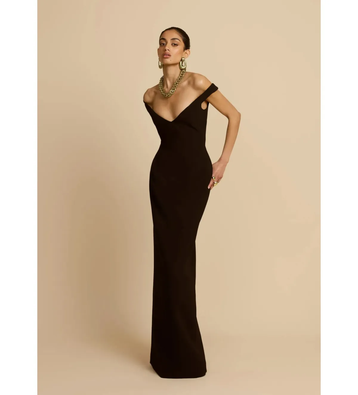 Arcina Ori Ellery Maxi Dress Black Size XS AU 6 - Image 3