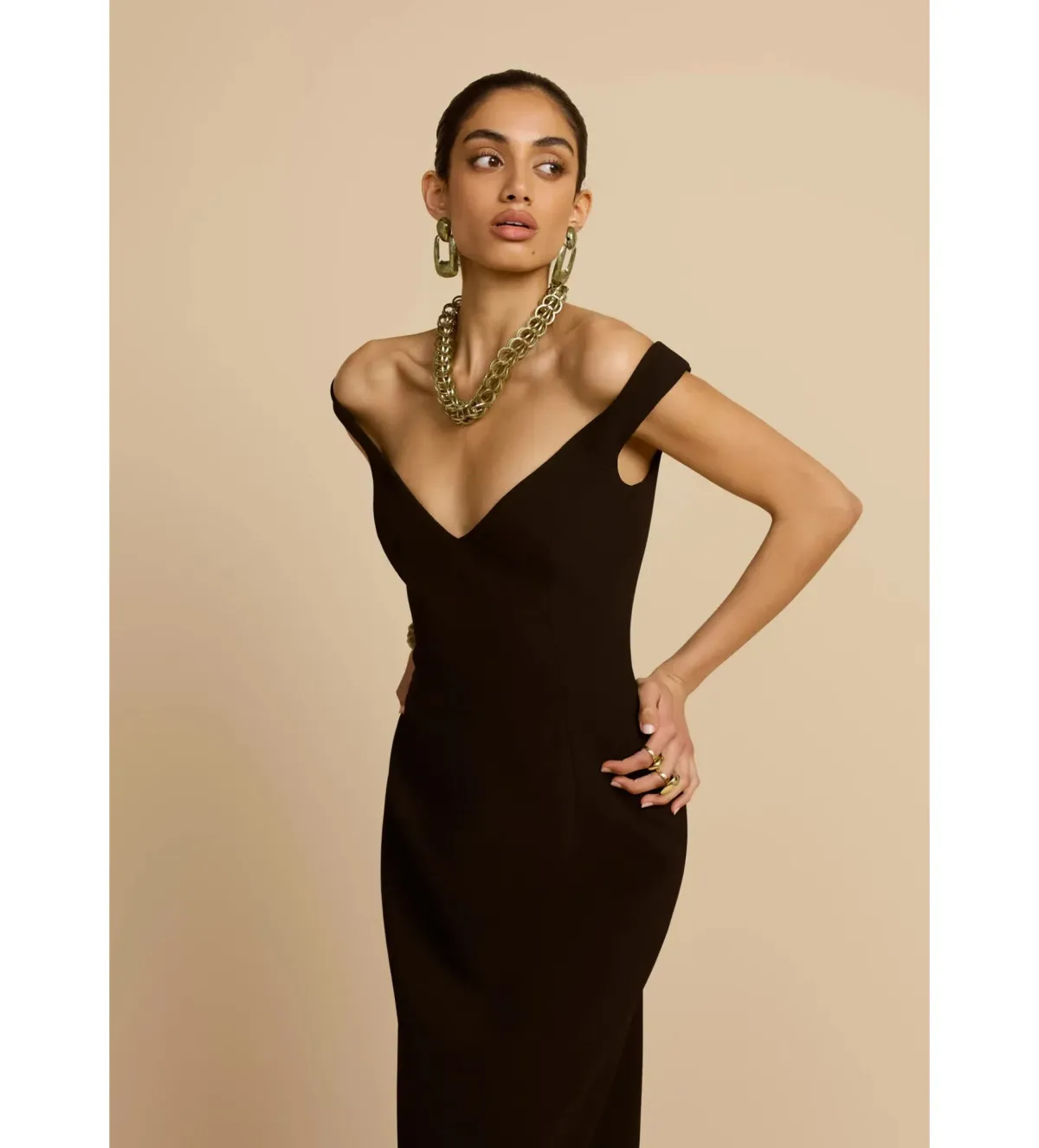 Arcina Ori Ellery Maxi Dress Black Size XS AU 6 - Image 4
