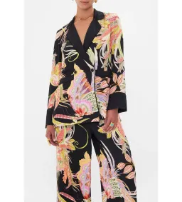 Camilla Relaxed Jacket with Hip pockets in Lady of the Moon Size S / AU 10 for rent on The Volte - image 4