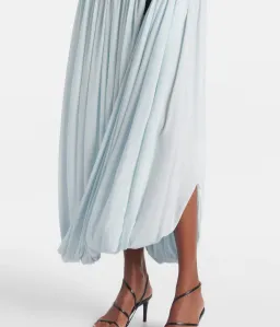 Christopher Esber Suspended Ruched Jersey Maxi Dress Size 8 for rent on The Volte - image 4