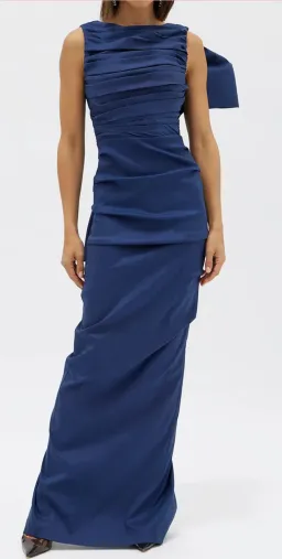 Rachel Gilbert Zora Gown in Stretch Taffeta Size 8 for rent on The Volte - image 3
