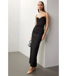 Rachel Gilbert Bodie Maxi Gown Black Size 0 / AU 6 for rent on The Volte - image 1