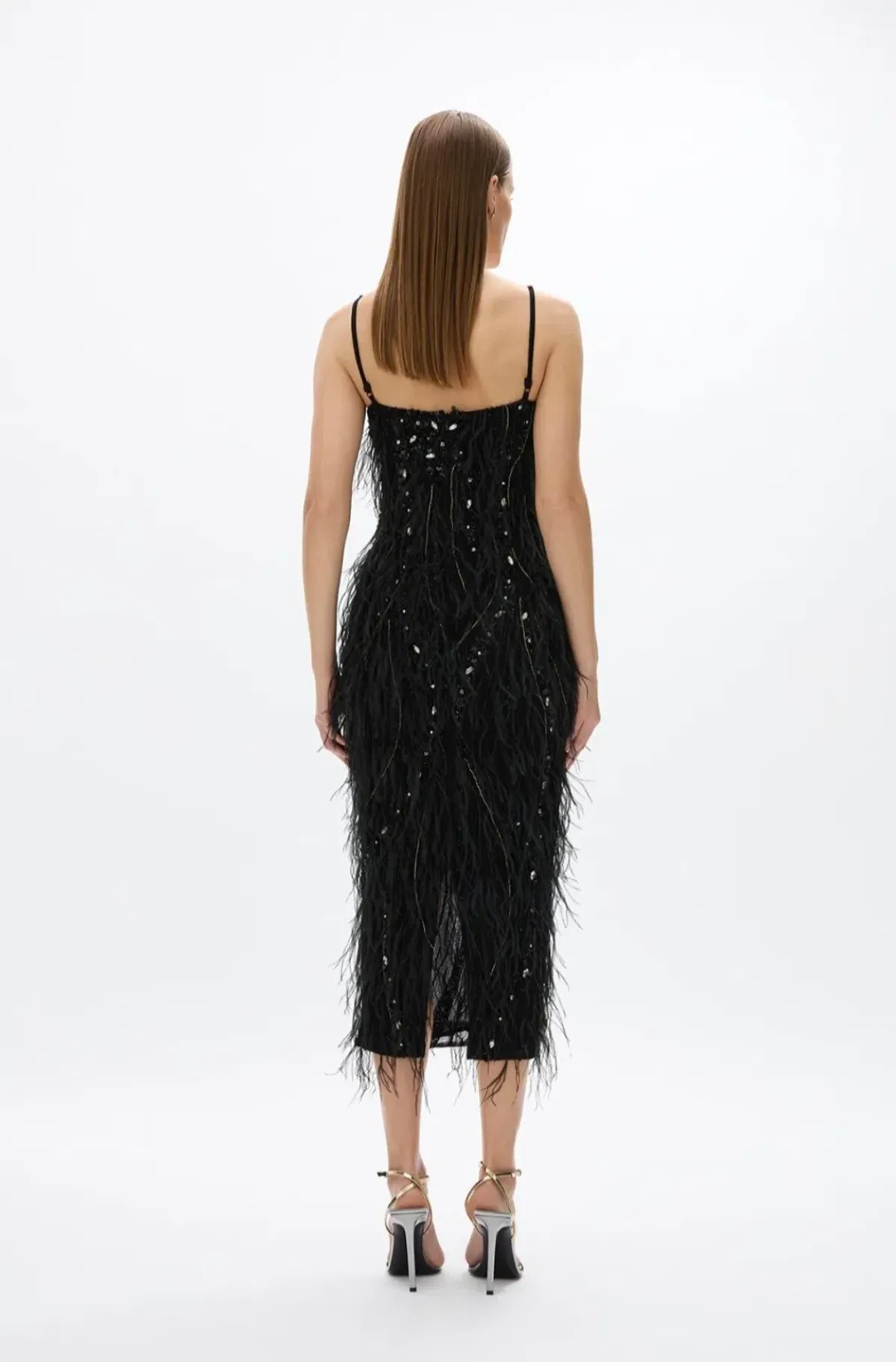 Rachel Gilbert Cynthia Dress Black Size 4 / AU 14 - Image 4