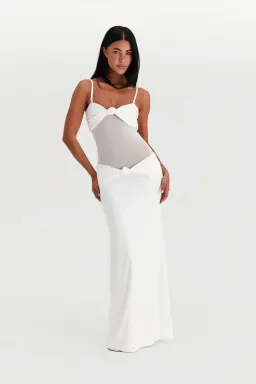 Sasha Therese Amara Maxi Dress in Ivory Size M / AU 10 for rent on The Volte - image 1
