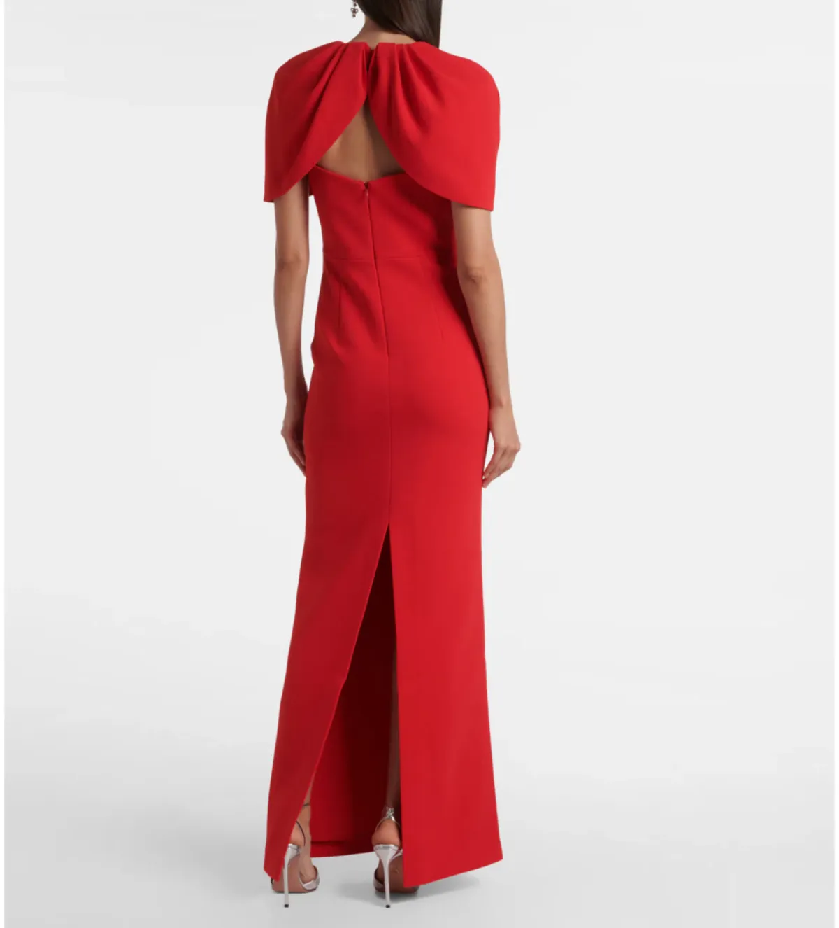 Rebecca Vallance Cameron Gown Maxi Dress in Red Size AU 10 - Image 5