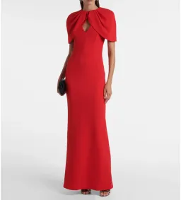 Rebecca Vallance Cameron Gown Maxi Dress in Red Size AU  10 for rent on The Volte - image 1
