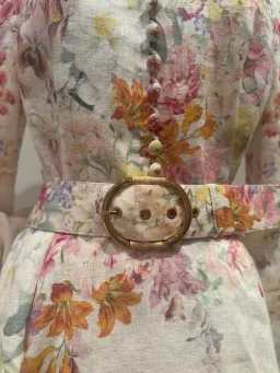 Zimmermann Natura Buttoned Mini Dress for rent on The Volte - image 5