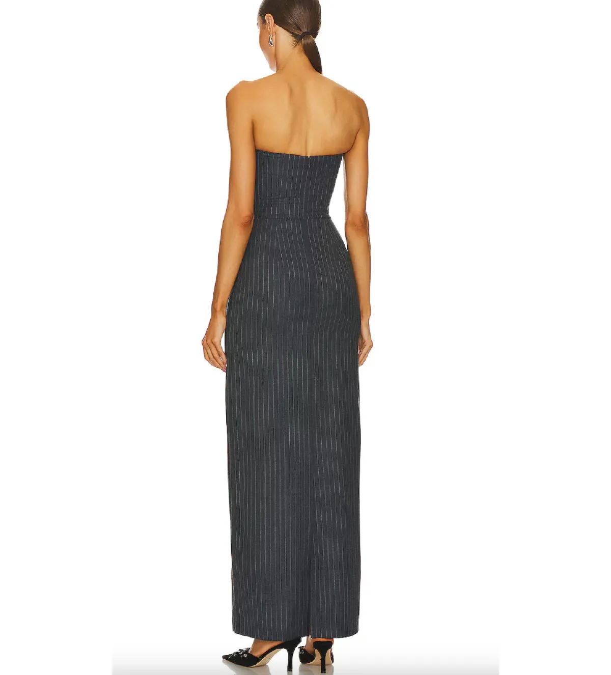 Bec + Bridge Strapless Maxi Dress Black Size 8 - Image 4