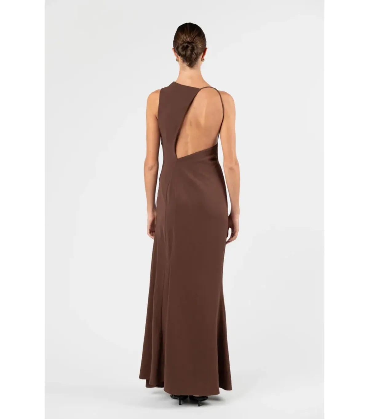 One Fell Swoop Kota Maxi Dress Moccona Size AU 8 - Image 5