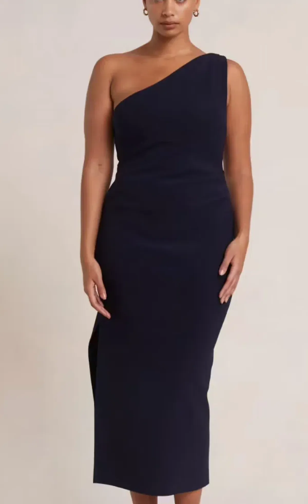 Bec & Bridge Be Mine One Shoulder in Navy Size 16 - Image 3