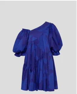 Aje Casabianca Mini Dress Electric Rose Size 10 for rent on The Volte - image 3