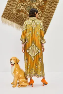 Alemais Clemenza Shirtdress Multi Print Size 16 for rent on The Volte - image 2