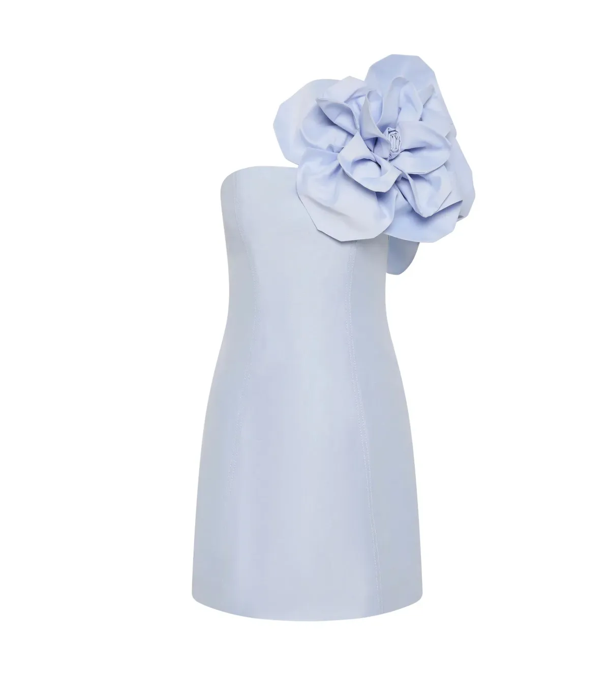 Aje Florence Mini Dress Icy Blue Size 10 - Image 5