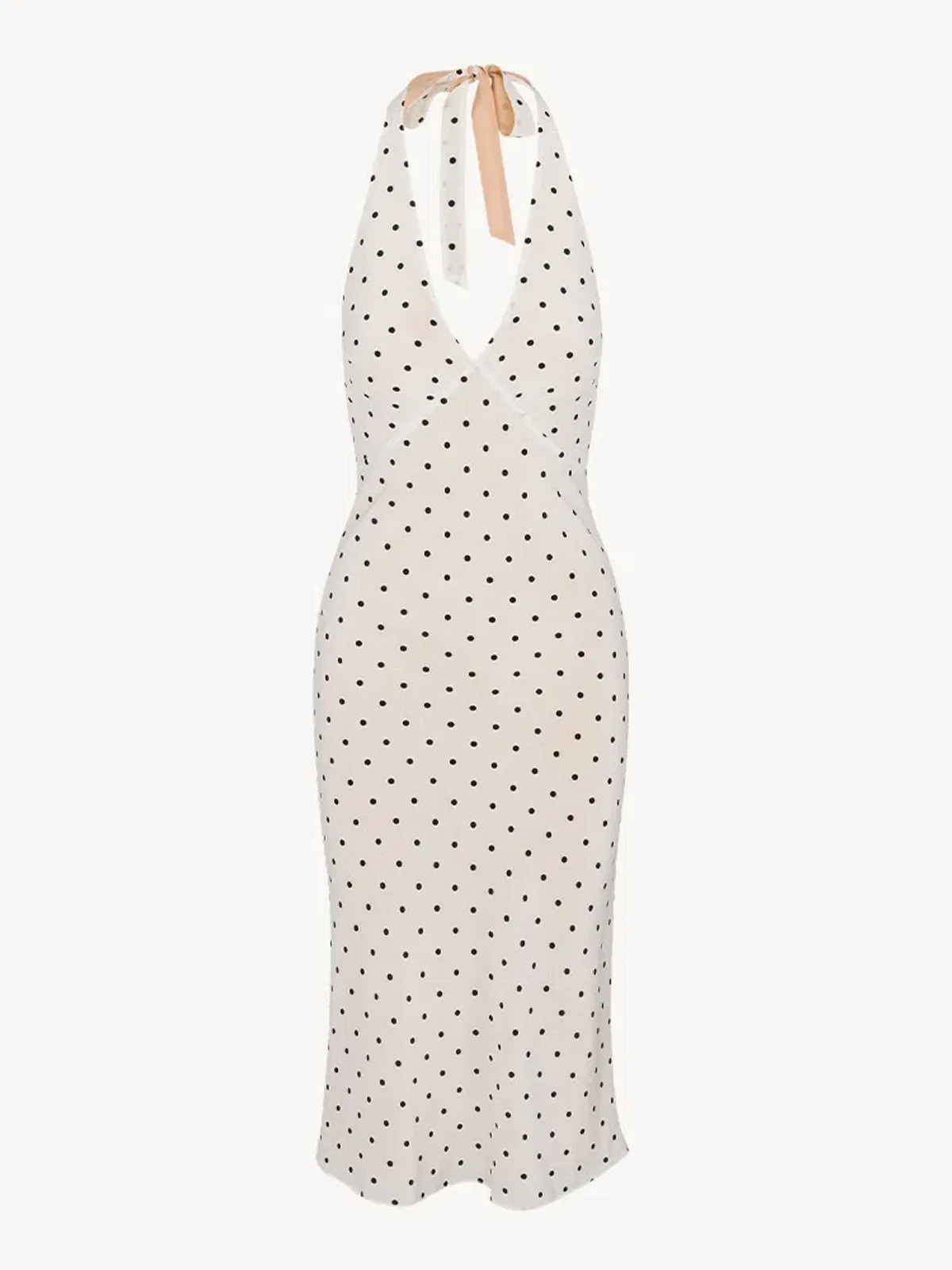 Realisation Par Sadie Halter Midi Dress Petite Spot Size S / AU 8 - Image 4