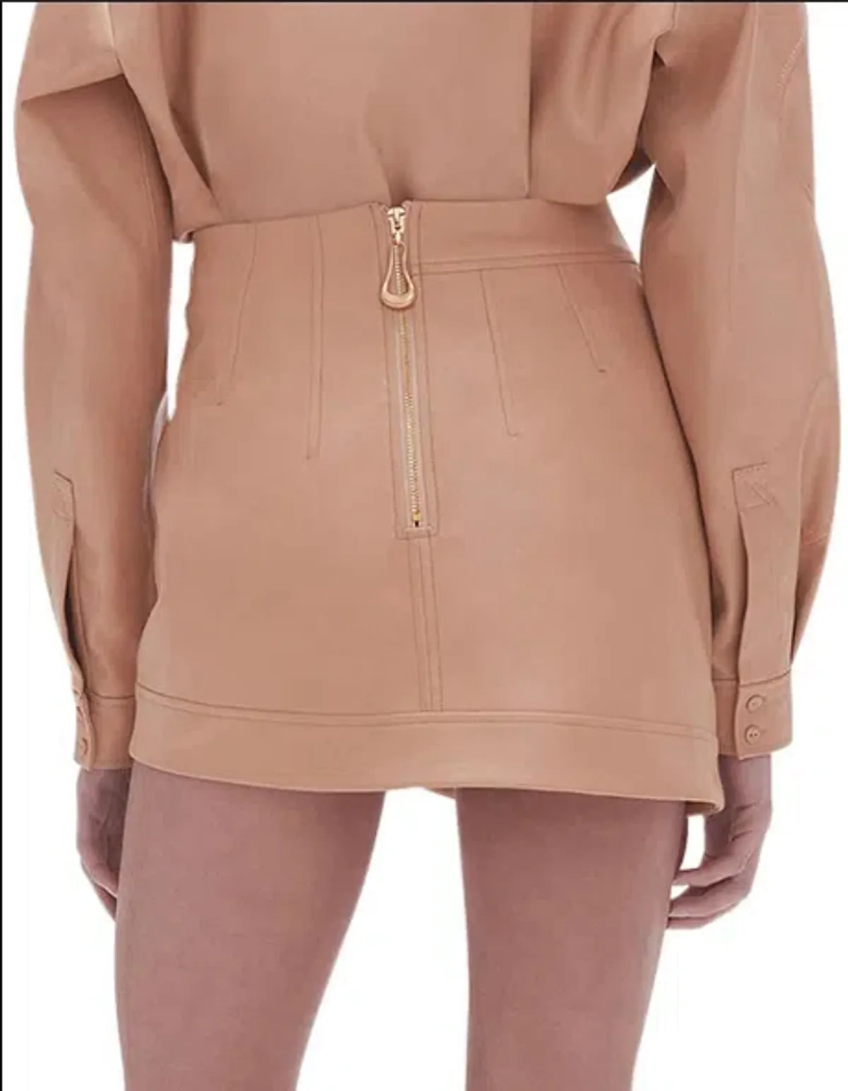 Aje Priscilla Scalloped Mini Skirt and Shacket - Size 8 - Image 2