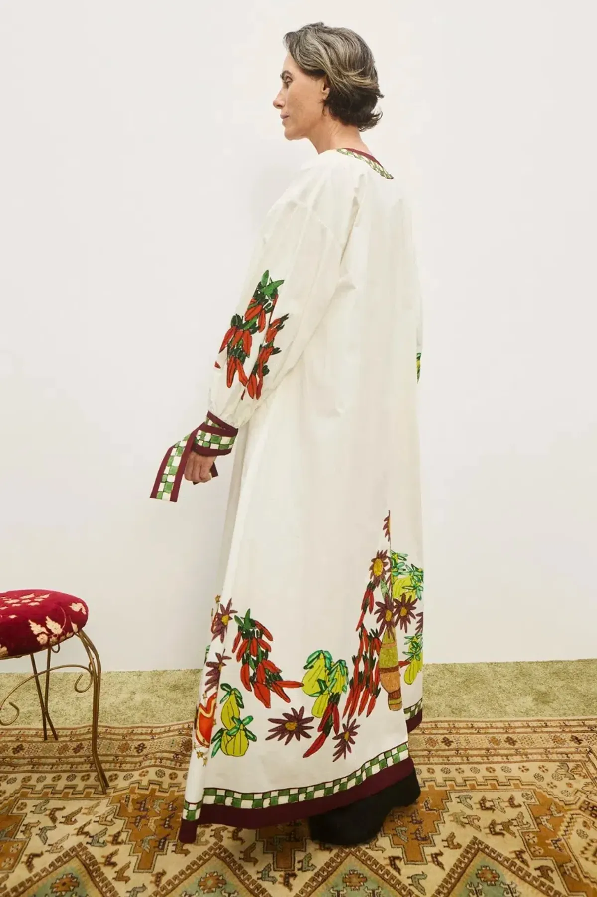 Alemais Katerina V Neck Midi Dress Size 10  - Image 4
