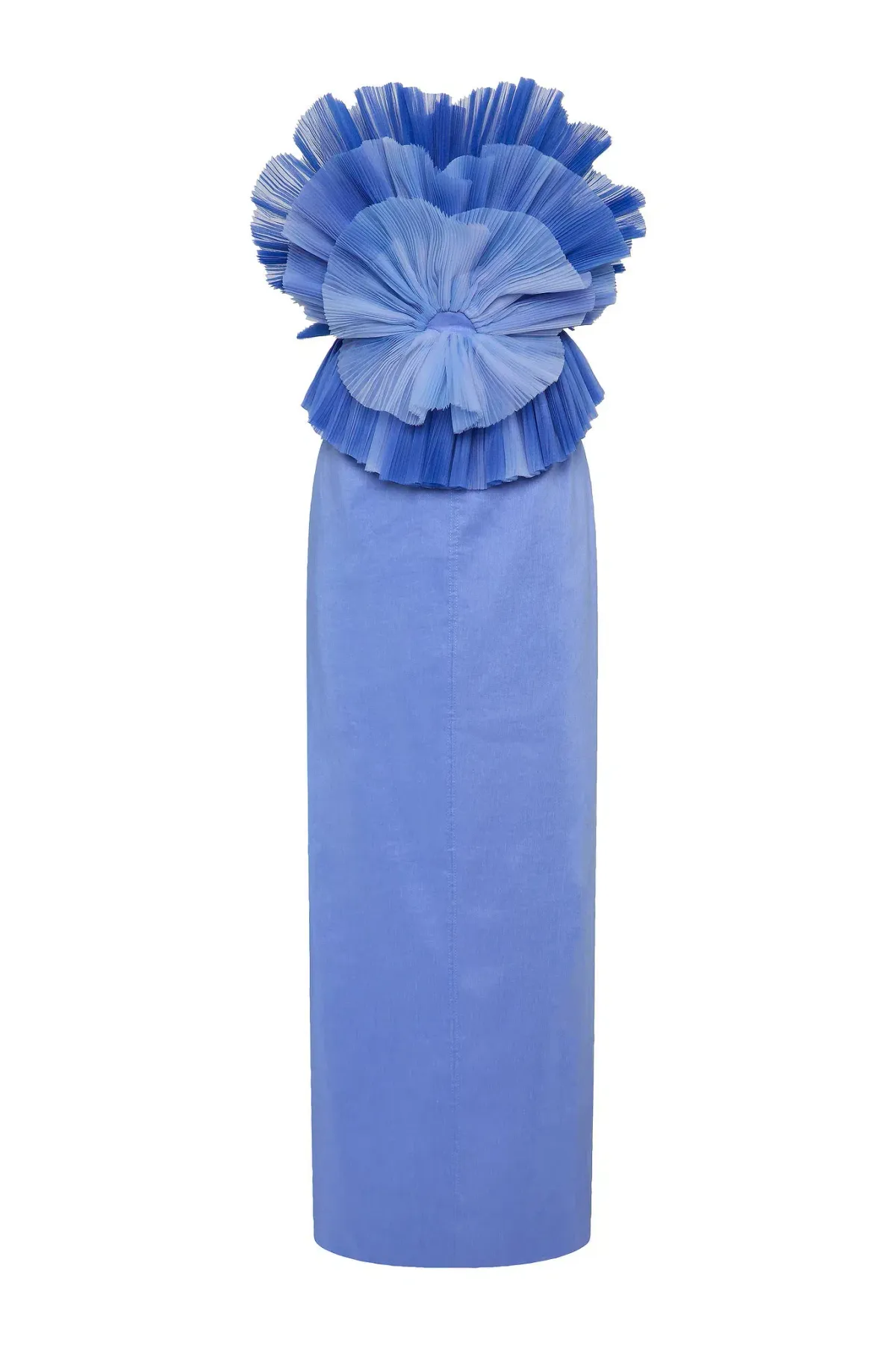 Aje Kira Blue Midi Dress Ocean Wave Size XS / AU 6 - Image 6