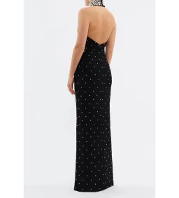 Rebecca Vallance Alivia Gown Maxi Dress in Black Size AU 10 for rent on The Volte - image 7