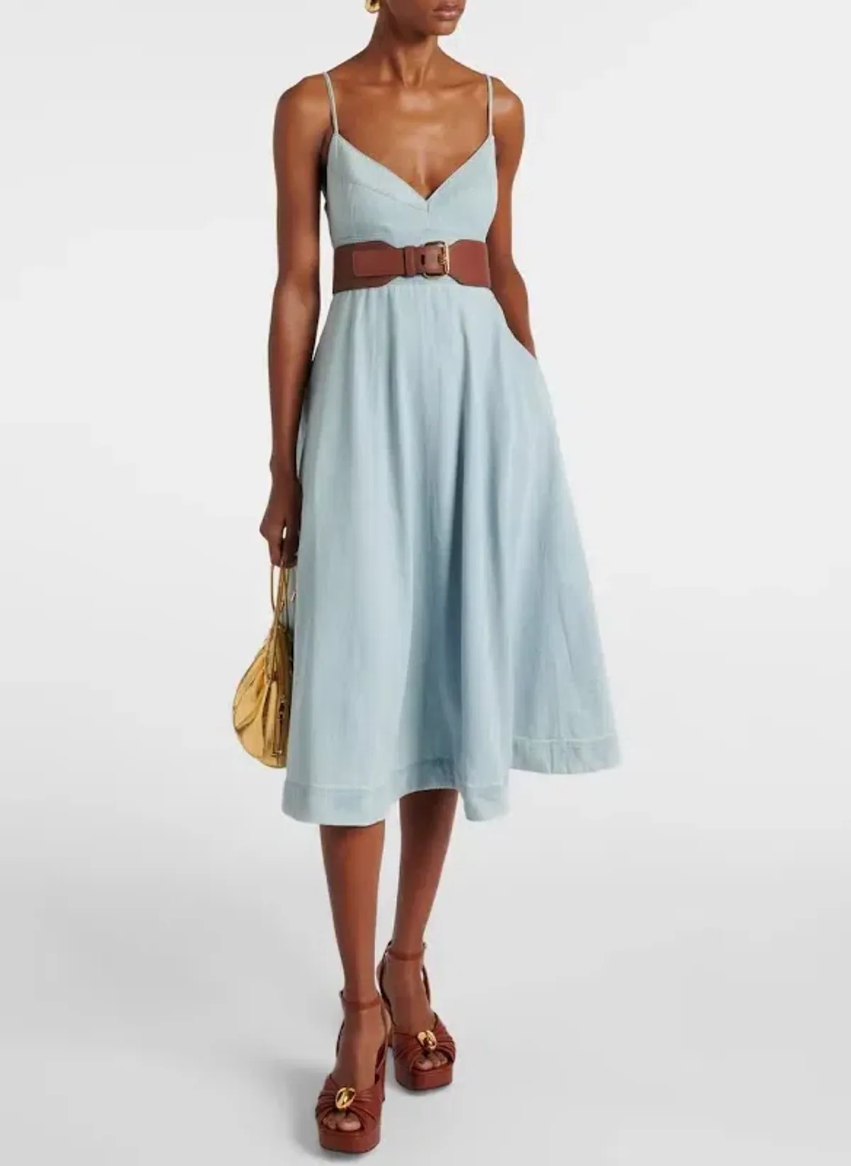 Zimmermann Acacia Denim Swing Dress size 2 - Image 1