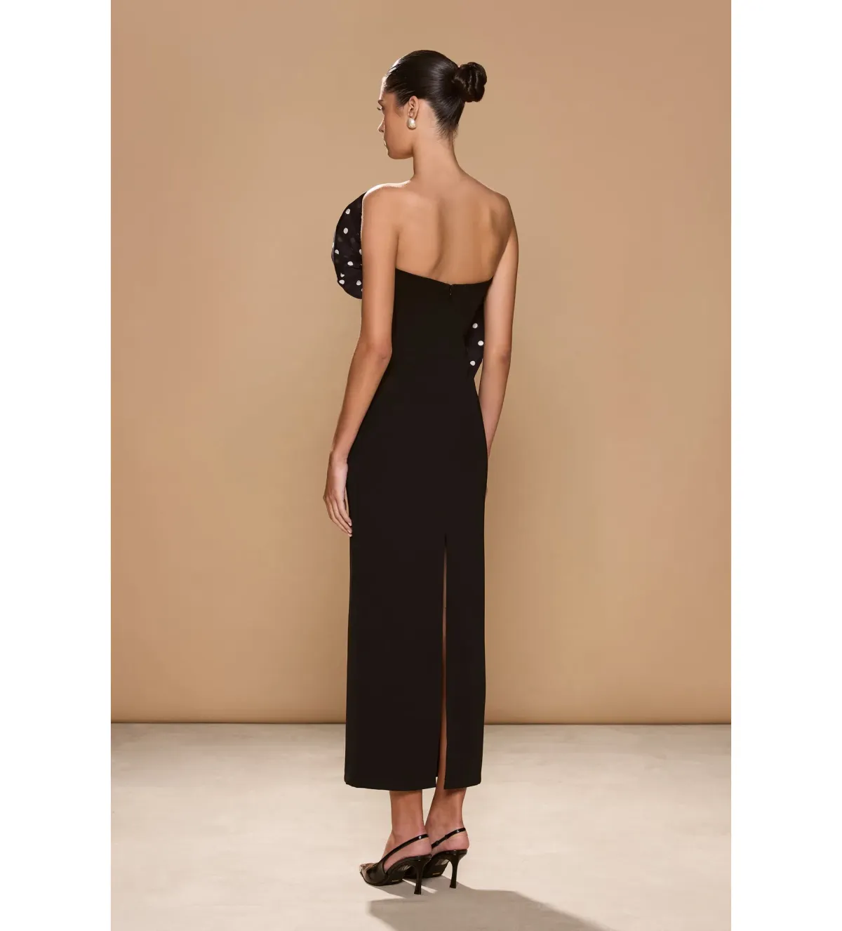 Sonya Moda Palermo Midi Dress Black Size M/AU 10 - Image 5