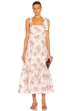 Zimmermann Rosa Striped Picnic Dress Size 1/AU 10 for rent on The Volte - image 1