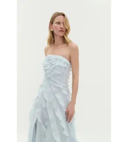 Aje Allairie Gown Pastel Blue Size AU 6 for rent on The Volte - image 5