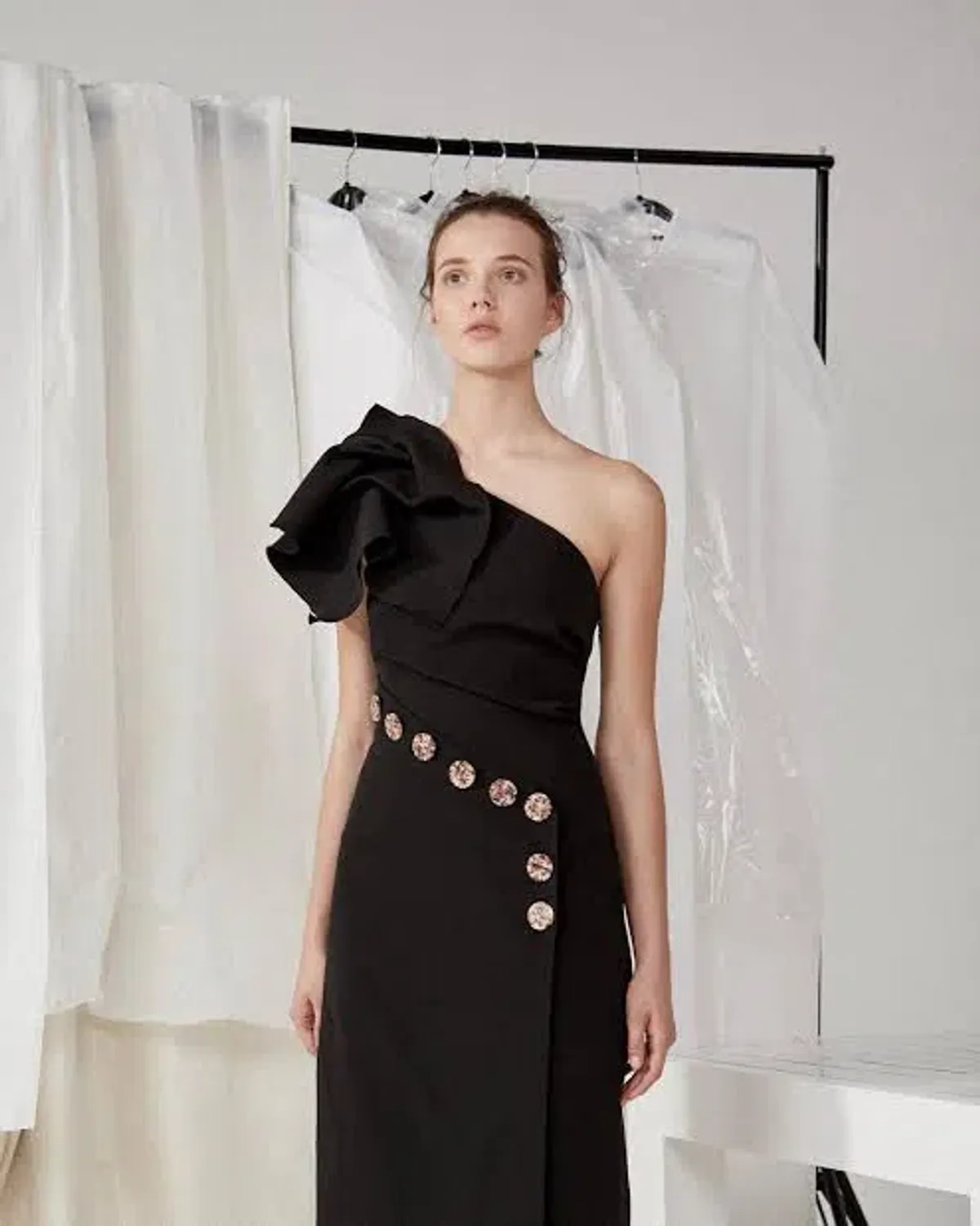 Acler Lynch Dress Black Size 8 - Image 5