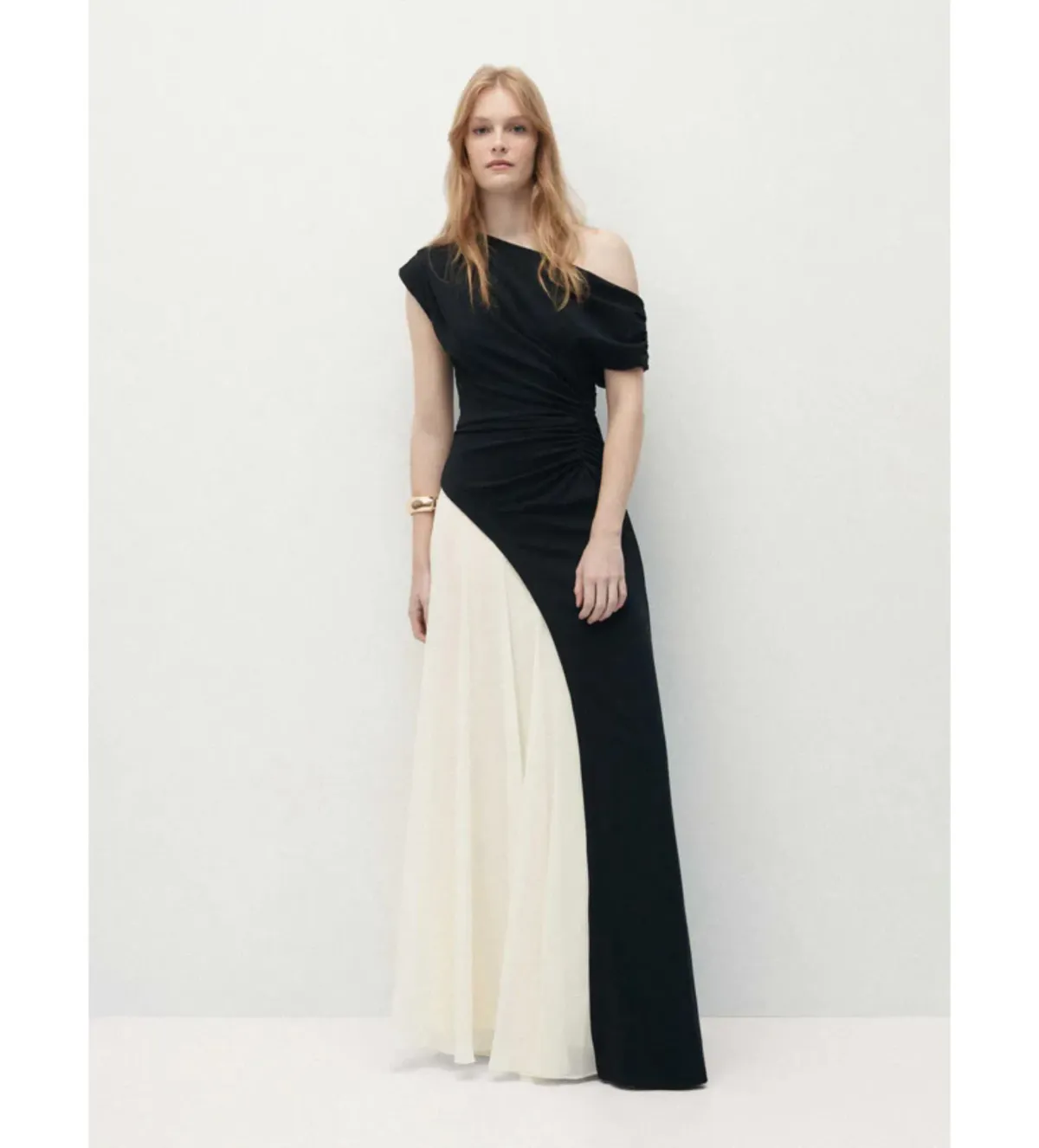 Sheike Celine Maxi Dress Black Contrast Size 6 - Image 1