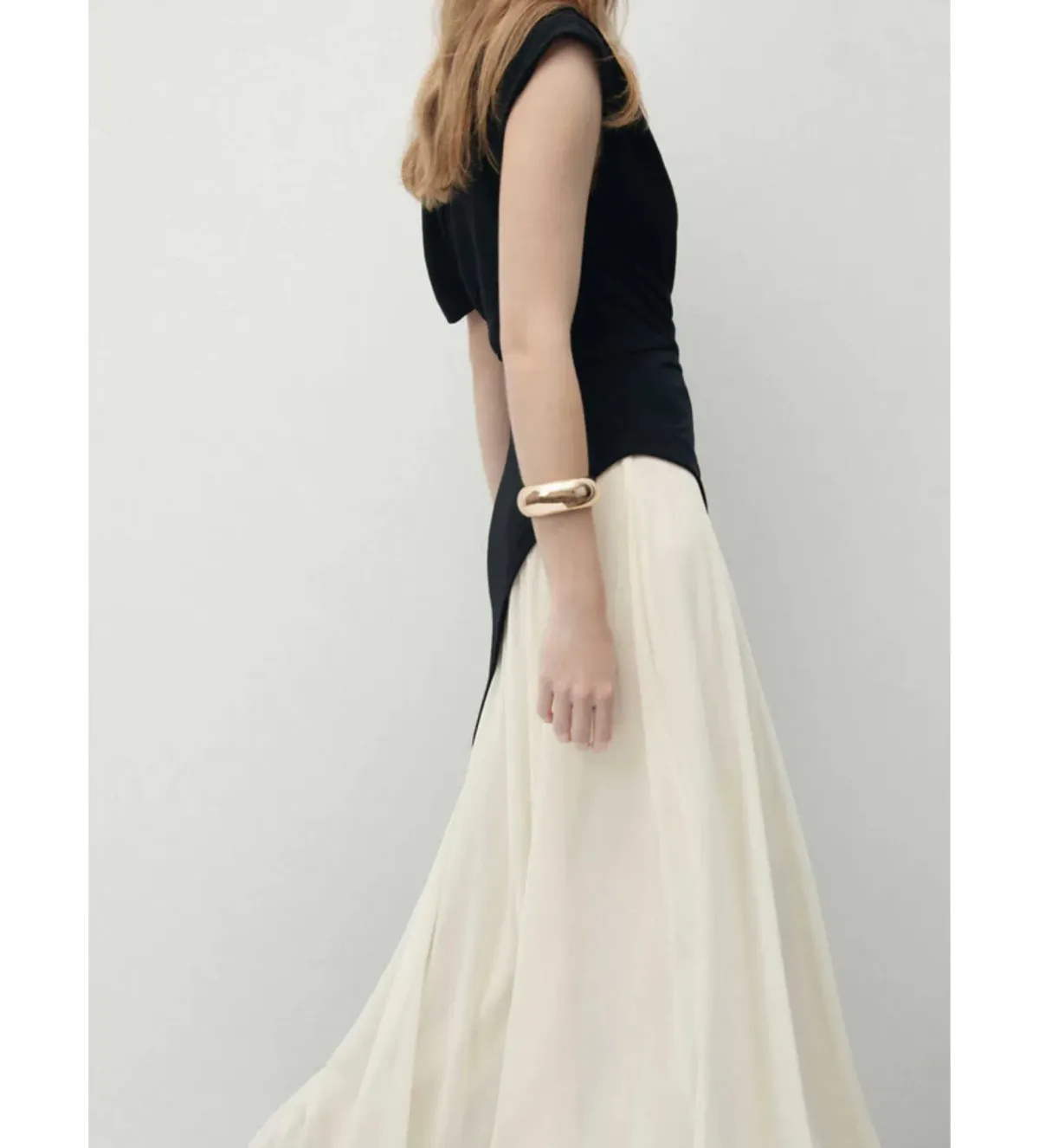 Sheike Celine Maxi Dress Black Contrast Size 12 - Image 2