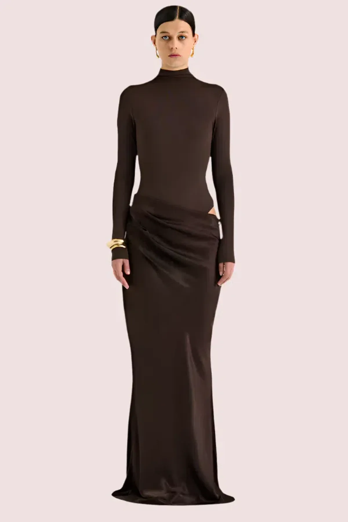 Henne Soraia Brown Size 8 - Image 1