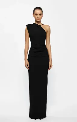 Effie Kats Greer Gown Black Size AU 12 for rent on The Volte - image 1